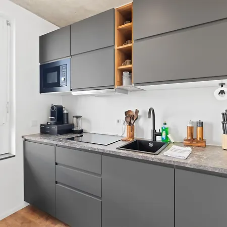 Svyvo Cologne - Serviced Apartments Ehrenfeld Zimmer foto